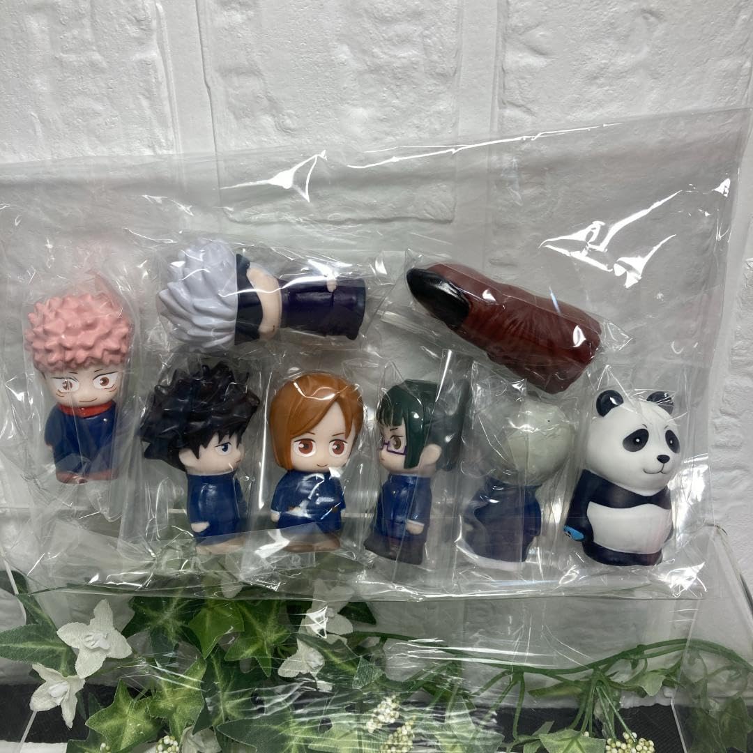 【処分品】食玩ソフビ人形まとめ売り Amazon.co.jp: 呪術廻戦 ソフビ人形 8体 コンプリートセット : おもちゃ